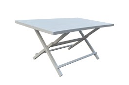 ATHENS OUTDOOR FOLDABLE CHAMPAGNE ALUMINIUM TABLE  ATHENS ΑΝΑΔΙΠΛΟΥΜΕΝΟ / ΠΤΥΣΣΟΜΕΝΟ ΣΑΜΠΑΝΙΖΕ ΤΡΑΠΕΖΙ ΚΗΠΟΥ